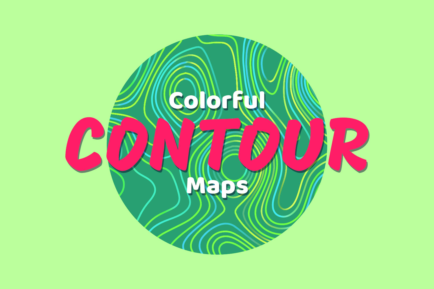 Colorful Contour Maps