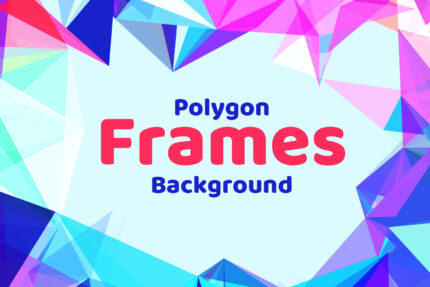 Polygon Frames Background