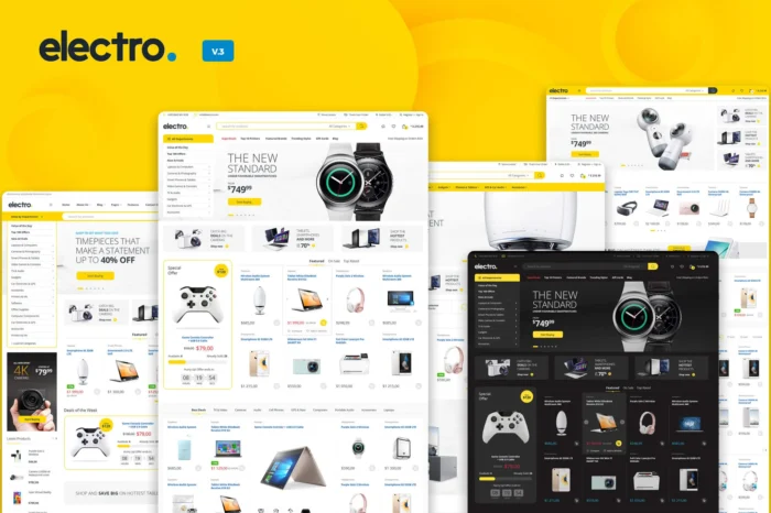 Electro Electronics Store WooCommerce Theme