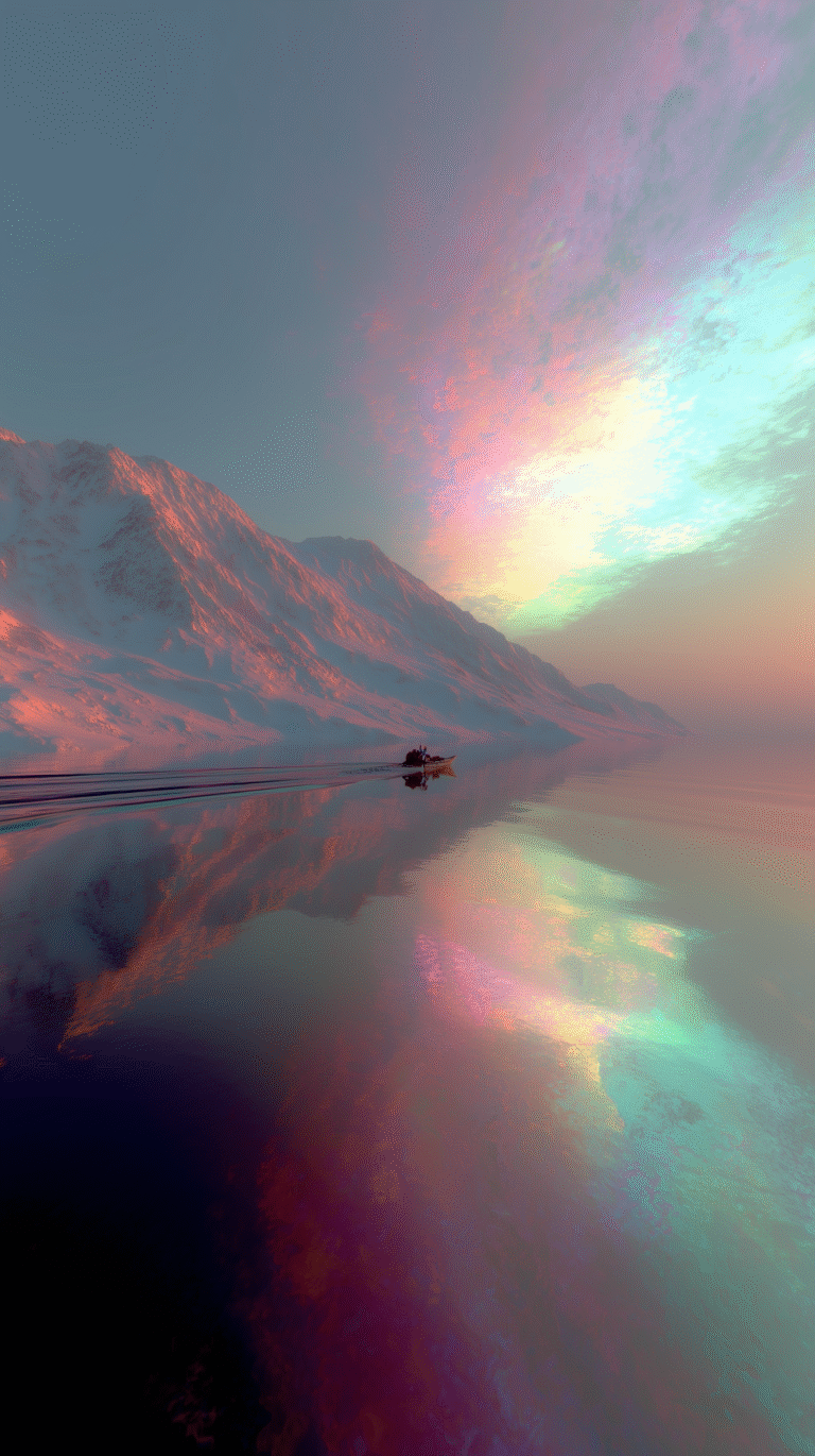 Boating on another world